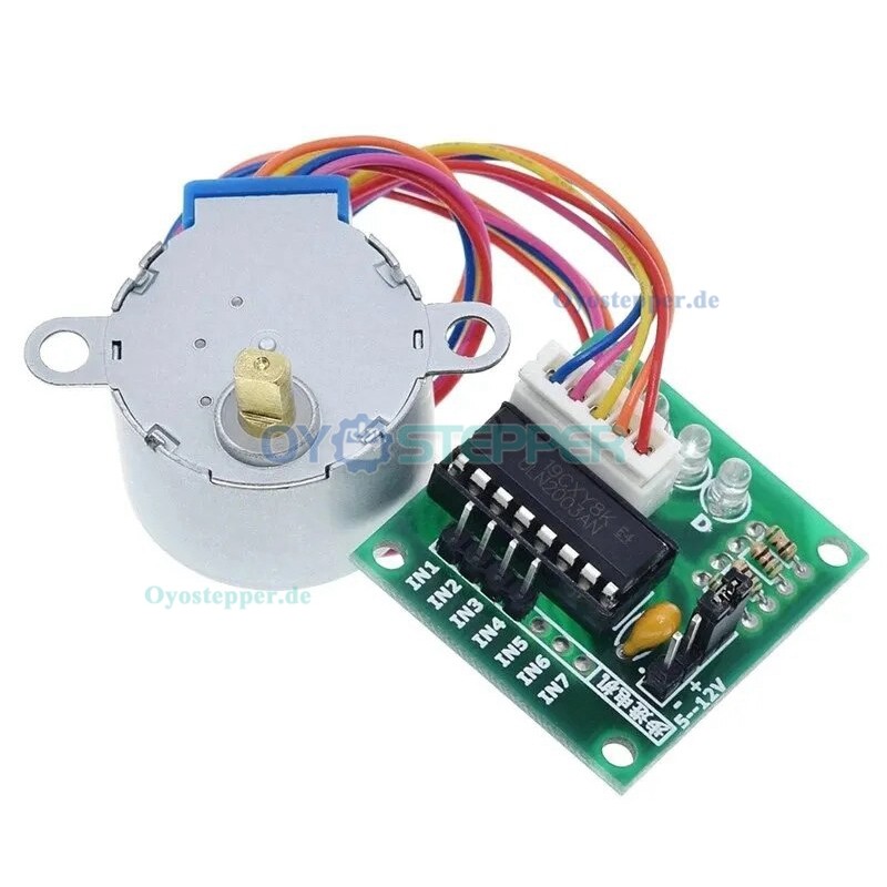 5V 12V 4-Phasen 28BYJ-48 DC Getriebe Schrittmotor + ULN2003 Treiberplatine ULN2003 PIC MCU DIY